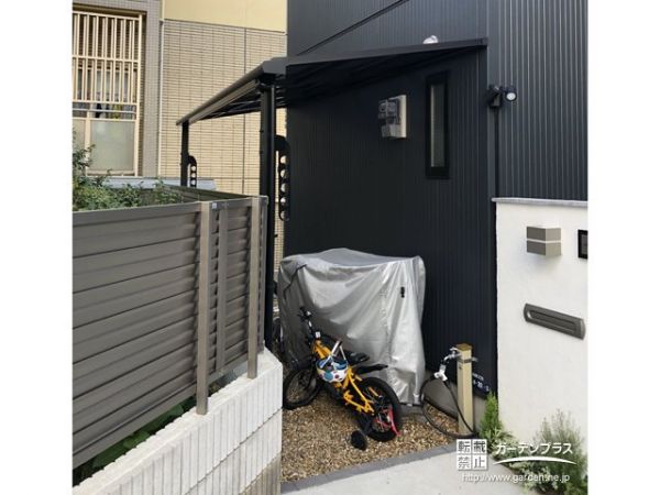 外構施工例一覧 サイクルポート 50万円まで 外構工事のガーデンプラス