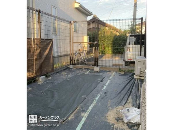 No.14276 愛犬やお子様を安心して遊ばせられるクローズのお庭工事