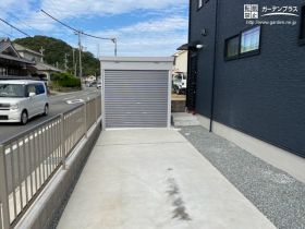 ガレージ 車庫の外構施工例一覧 画像表示 外構工事のガーデンプラス