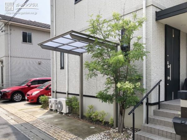 愛知県の外構施工例一覧 サイクルポート 外構工事のガーデンプラス