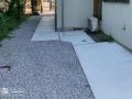 建物にもやさしい犬走りのコンクリート舗装工事