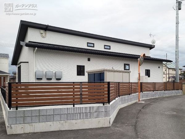 群馬県の外構施工例一覧 フェンス 外構工事のガーデンプラス