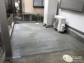 デッドスペースを使いやすく舗装[施工後]