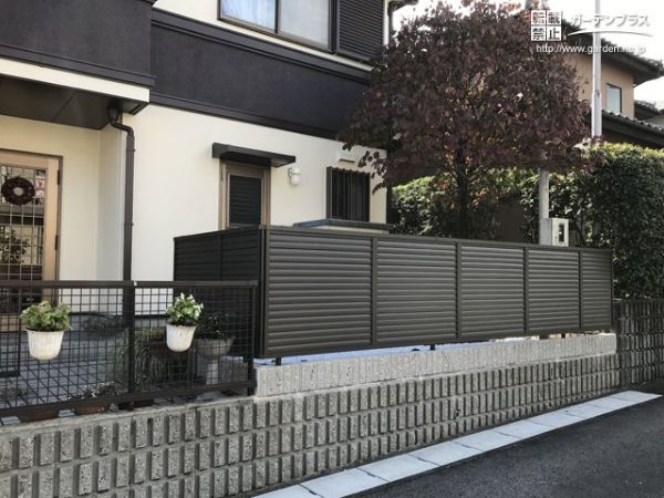 外構施工例一覧 塀 50万円まで 外構工事のガーデンプラス