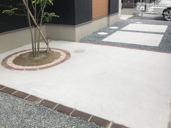 福岡県の外構施工例一覧 雑草が生えにくいお庭 50万円まで 外構工事のガーデンプラス