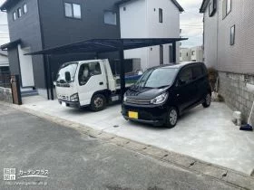 隅々まで利用できる駐車スペース[施工後]