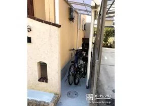 犬走りにも対応可能なテラス屋根[施工後]