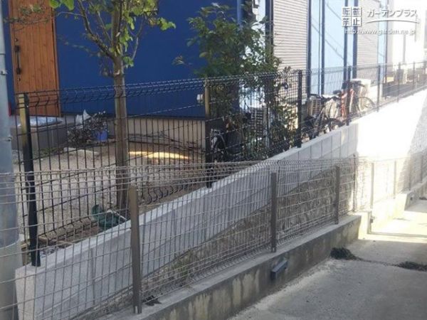 外構施工例一覧 フェンス 擁壁 50万円 100万円 外構工事のガーデンプラス