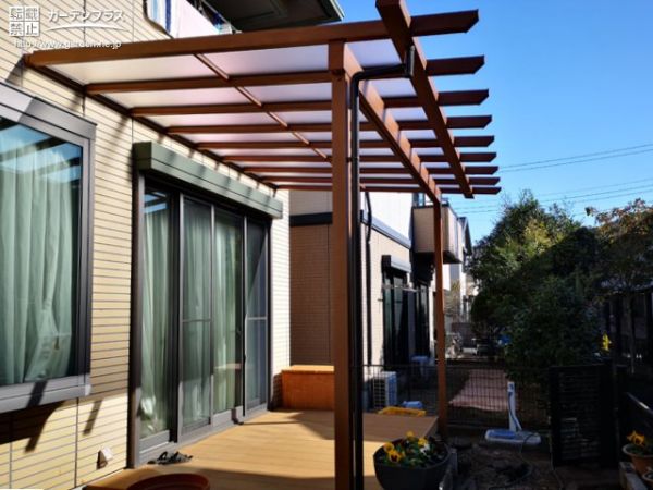 外構施工例一覧 パーゴラ 50万円 100万円 外構工事のガーデンプラス 外構施工例一覧 パーゴラ 50万円 100万円 外構工事のガーデンプラス