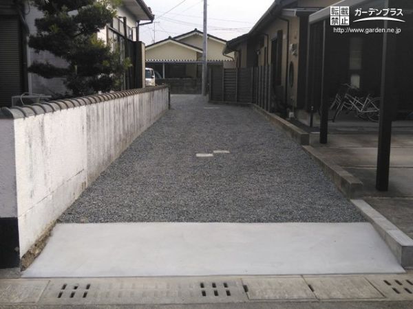 外構施工例一覧 スロープ 50万円 100万円 外構工事のガーデンプラス