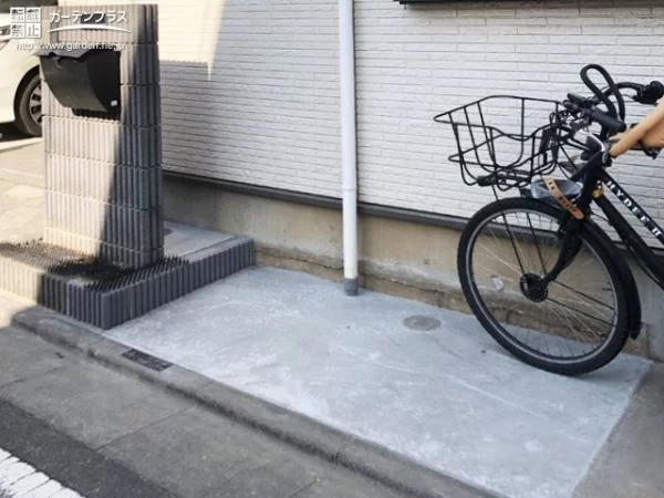 No.15011 毎日使う自転車を安定して置ける駐輪スペース設置工事