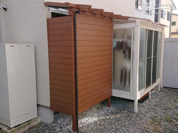 岐阜県の外構施工例一覧 テラス屋根 外構工事のガーデンプラス