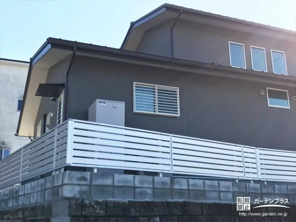 No.15162 新築のお住まいを守る外周フェンス設置工事[施工後]