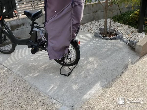 No.15173 安定して自転車が置ける土間コンクリート舗装工事[施工後]
