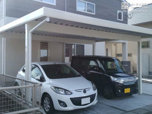 鹿児島県の外構施工例一覧 カーポート 外構工事のガーデンプラス