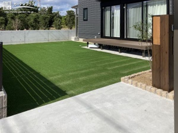 静岡県の外構施工例一覧 人工芝 外構工事のガーデンプラス