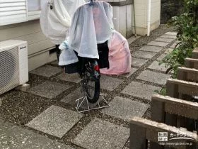 平板を敷設したテラス[施工後]