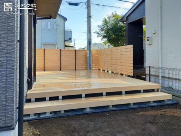 千葉県の外構施工例一覧 フェンス 外構工事のガーデンプラス