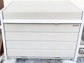 衛生的に使用できるゴミストッカー[施工後]
