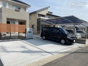3台分の駐車スペース[施工後]