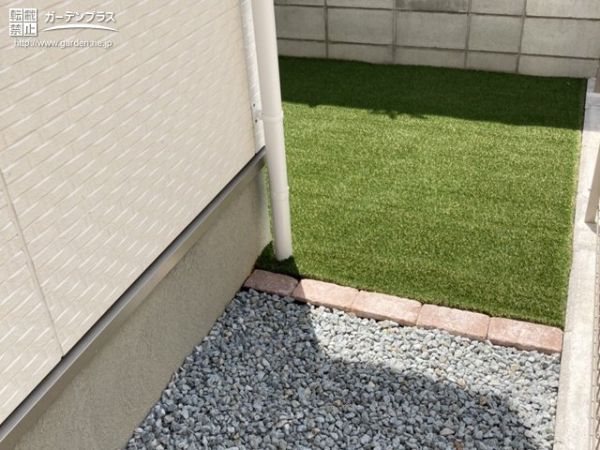 外構施工例一覧 人工芝 見切り 50万円まで 外構工事のガーデンプラス 外構施工例一覧 人工芝 見切り 50万円まで 外構工事のガーデンプラス