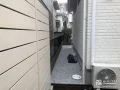 雑草対策をした犬走り