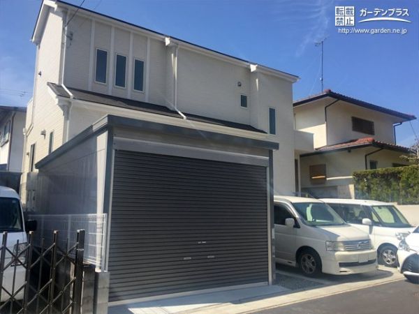 外構施工例一覧 ガレージ 100万円 150万円 外構工事のガーデンプラス