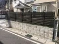 道路からお庭を目隠しするフェンス