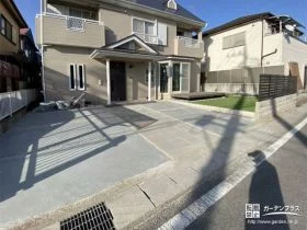 リフレッシュしたお住まいが映える上品カラーの外構リフォーム