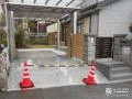 間口を広げてカーゲートを設置