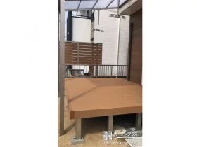 雨や雪から洗濯物を守るテラス屋根[施工後]