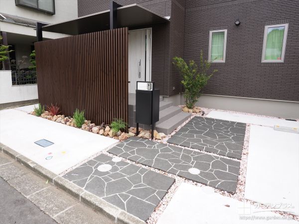 機能門柱の外構施工例一覧 外構工事のガーデンプラス
