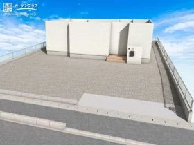 建物正面のパース図[施工後]