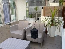 愛犬と自由に過ごせるアウトドアリビングのガーデンリフォーム