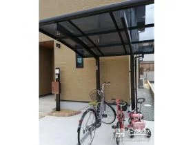 自転車の保管スペースを決められる駐輪スペース[施工後]