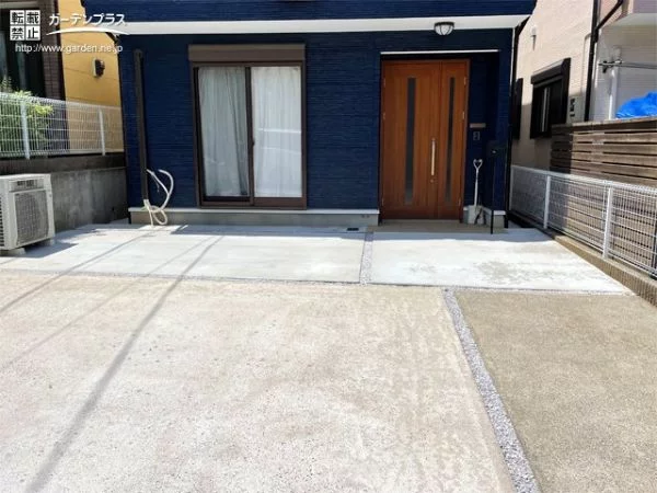 No.17107 広々とした空間で水はけの良い土間コンクリート舗装工事[施工後]