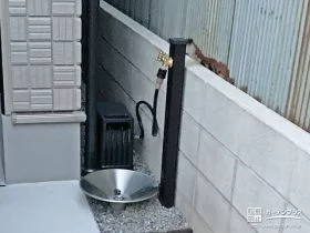 便利に使える立水栓の設置工事[施工後]
