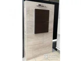 石調模様が高級感を感じさせる門柱[施工後]