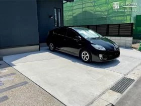 目地でデザイン性を持たせた駐車スペース[施工後]