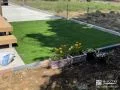 愛犬との遊び場になる人工芝のお庭