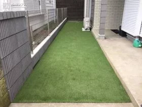 ローメンテナンスなお庭に[施工後]