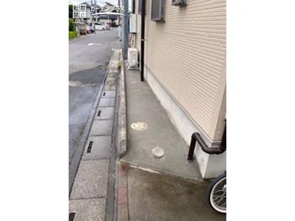 自転車を停めやすい土間コンクリート舗装