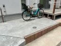自転車を安定して停められる駐輪スペース