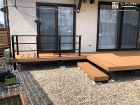 活用の幅が広がるお庭に[施工後]