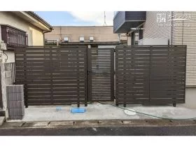 目隠しフェンスで使いやすいお庭に[施工後]