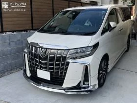 大きな車に合わせた駐車スペース[施工後]