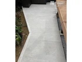 お庭も歩きやすく[施工後]