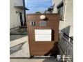 生活感を隠せるモダンな機能門柱