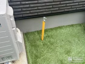掃除に役立つ立水栓[施工後]