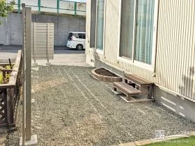 草むしりが楽になるお庭の雑草対策[施工後]